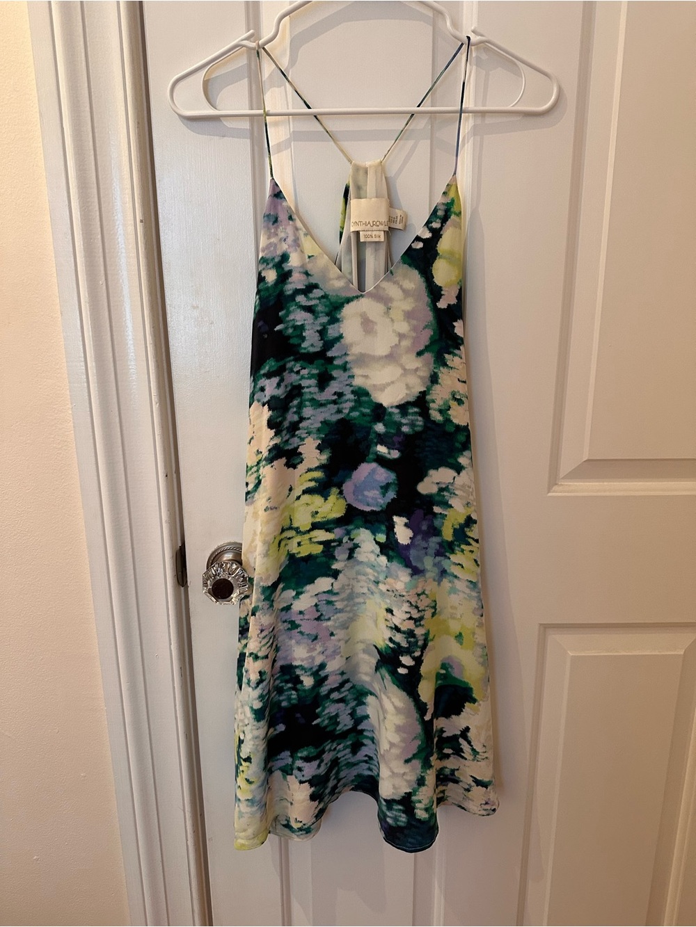 Cynthia Rowley 100% silk dress